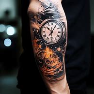 Image result for Time Travel Tattoo Vertical