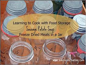 Image result for Freeze Dried Meals in a Jar Recipes