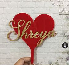 Image result for Personalized Name Cake Topper