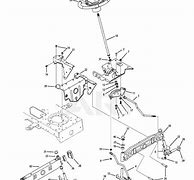 Image result for Troy-Bilt Bronco Riding Mower Steering Parts Diagram