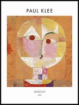 Image result for Senecio Di Paul Klee