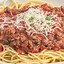 Image result for Spaghetti Meat Sauce