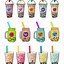 Image result for Milk Tea Border Design