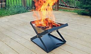 Image result for Movable Fire Pit