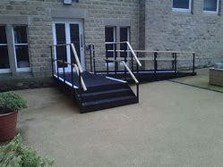 Image result for Safety Rails for Ramps