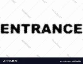 Image result for DIY Entrance Word