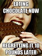 Image result for Eating Chocolate Meme