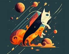 Image result for Space Cat Meme