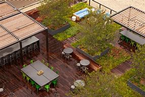 Image result for Roof Top Apartment Garden and Patio