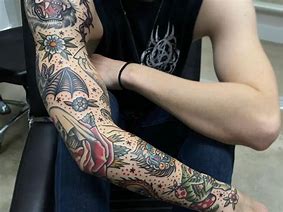 Image result for Male Sleeve Tattoos