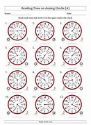 Image result for 24 Hour Clock Converter Printable