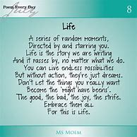 Image result for Life Is Like a Poem