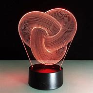 Image result for 3D LED Light Lamp