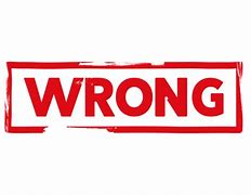 Image result for You Are Wrong Logo