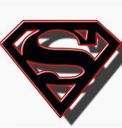 Image result for Superman Black and White