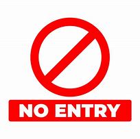 Image result for Do Not Enter Sign Transparent