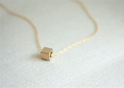 Image result for Gold Cube Eye Necklace