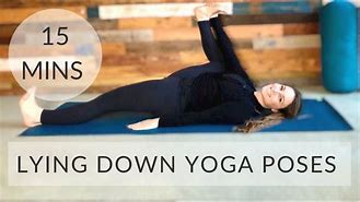 Image result for Lying Down Yoga Poses