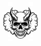 Image result for Evil Skull Art