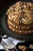 Image result for Coffee and Walnut Sponge Cake