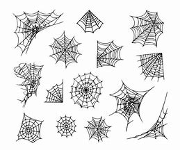 Image result for Spider Web Tattoo Stickers