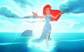 Image result for The Little Mermaid Ariel in Swimming Pool