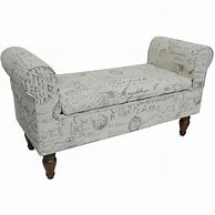 Image result for Storage Ottoman Bench