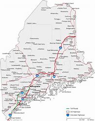 Image result for Maine City Map