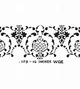 Image result for Distressed Antique Pattern Stencil