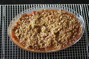 Image result for Layered Rhubarb Crisp