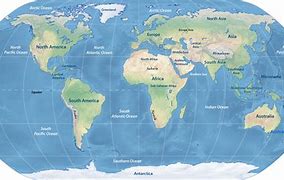 Image result for World Map Continents