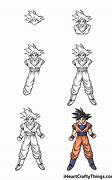 Image result for Goku Face Drawing Base Form