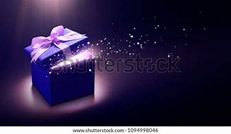 Image result for Blue Open Gift Box