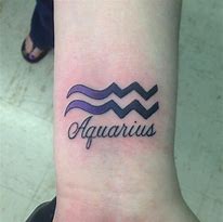 Image result for Aquarius Arrow Tattoo