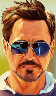 Image result for RDJ Portrait