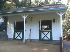 Image result for 2 Stall Horse Barn