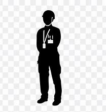 Image result for Security Guard Silhouette