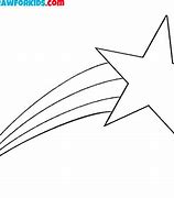 Image result for Shooting Star Cut Out