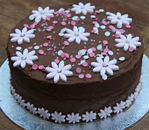 Image result for Flower Birthday Cake