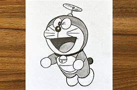 Image result for doraemon drawing 3d