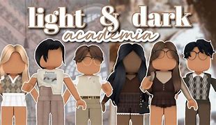 Image result for Dark Academia Dress to Impress Roblox