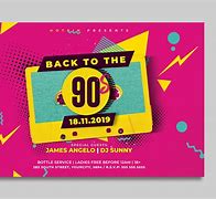 Image result for 80s/90s Party Flyer