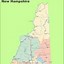 Image result for New Hampshire State Map