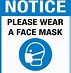 Image result for Free Printable Face Mask Signs