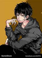 Image result for Anime Boy in Red Hoodie