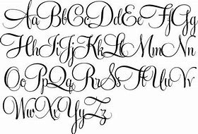 Image result for Flowy Cursive Font