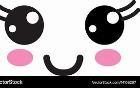 Image result for Kawaii Happy Face