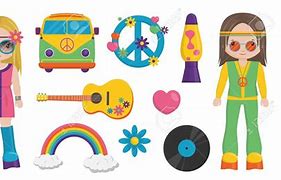 Image result for Free 60s Clip Art