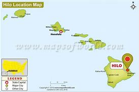 Image result for Hilo Hawaii Map