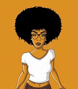 Image result for Black Cartoon Girl with Bob